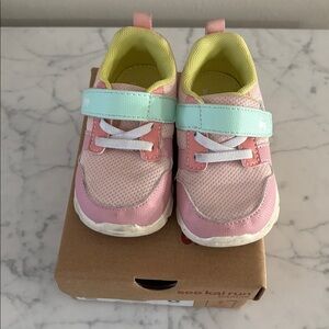 See Kai Run Basics Tenny Pink Sneakers Size 6
